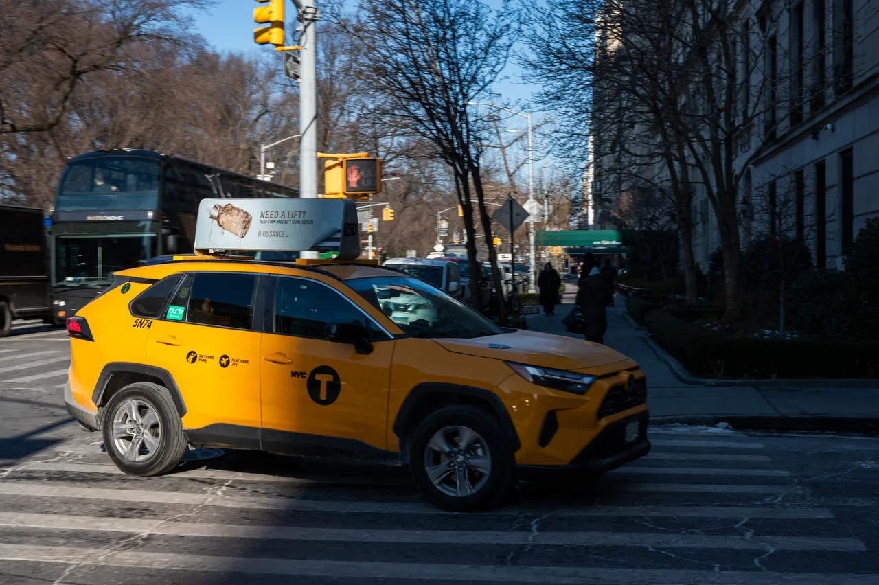 Biossance running on a static top at Fifth Avenue at Central Park, New York, 2024
